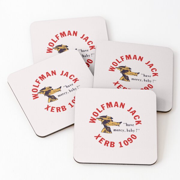 Item preview, XERB Radio Wolfman Jack Baseball ¾ Sleeve designed and sold by HARPREET-24.