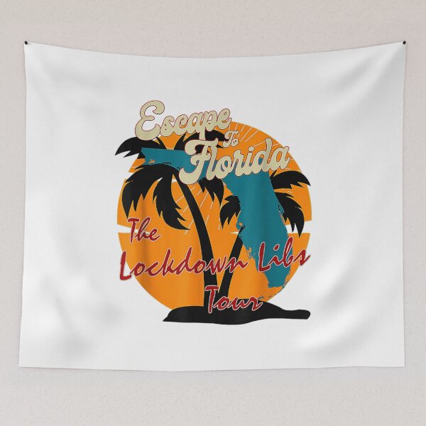 Item preview, Ron Desantis Campaign Escape To Florida Lockdown Libs Tour designed and sold by keithldavis.