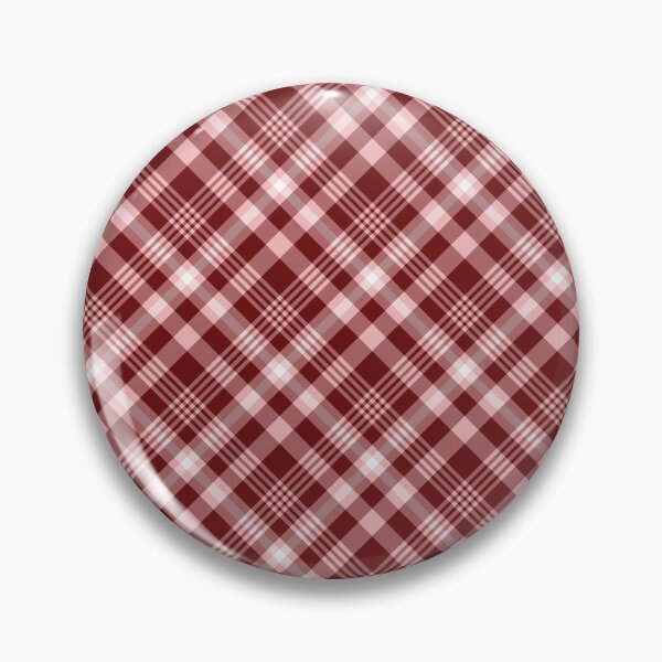 Item preview, Burgundy Red and White Symmetry Diagonal Checked Square Diamond Geometric Pattern designed and sold by Moyanana.