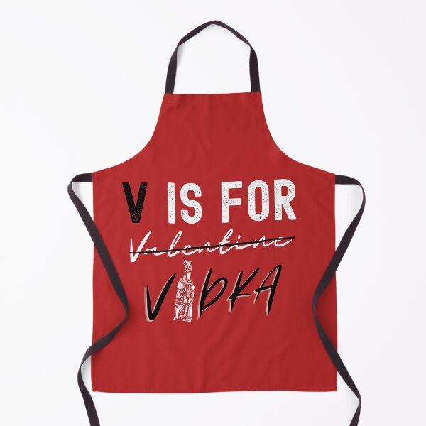 Item preview, V Is For Vodka (Funny Valentine Gift) designed and sold by i-longmanshop.
