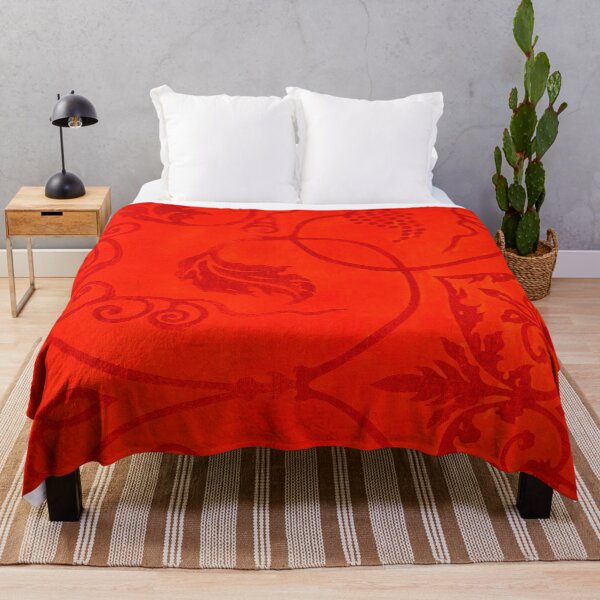 Item preview, Patrón floral en rojo designed and sold by CriticalC404.