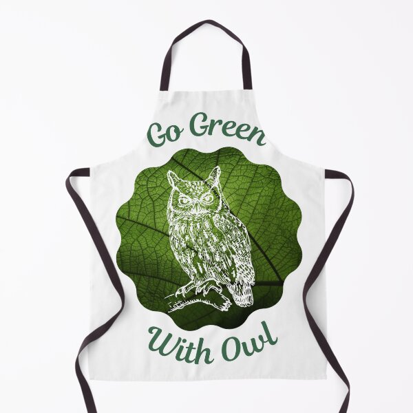 Item preview, Go Green With Owl designed and sold by kucingmaikan.