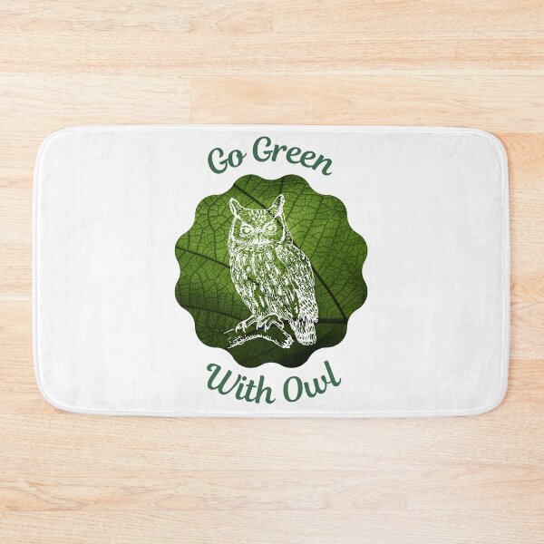 Item preview, Go Green With Owl designed and sold by kucingmaikan.