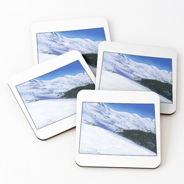 Item preview, Loveland Pass Colorado - Colorado Silhouette designed and sold by EcoElsa.