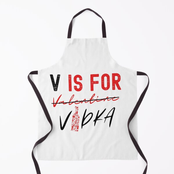 Item preview, V Is For Vodka (Funny Valentine Gift) designed and sold by i-longmanshop.