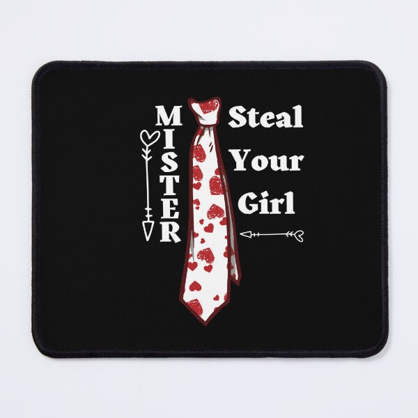 Item preview, Mister steal your girl, Funny Heart Tie Valentine's Day Design designed and sold by Auntieck.