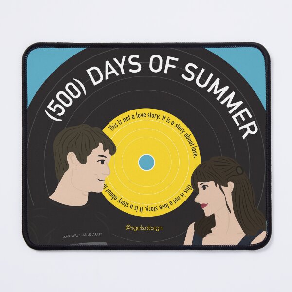 Item preview, Tom & Summer - (500) Days of Summer - This is not a love story - Vinyl Record designed and sold by Rigel Bergonio.