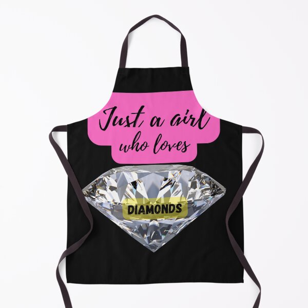Artikelvorschau, Nur ein Mädchen, das Diamanten liebt entworfen und verkauft von Highhocreations.