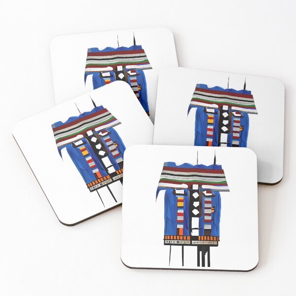 Item preview, House in Ndebele Art designed and sold by ReachForArt.