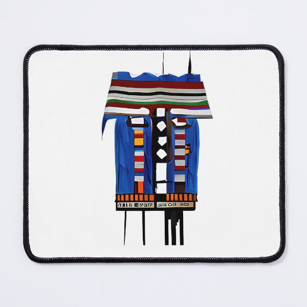 Item preview, House in Ndebele Art designed and sold by ReachForArt.
