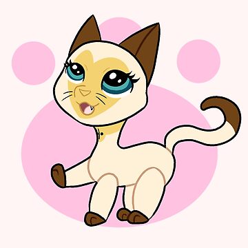 LPS Shorthair Cat 3573 Greeting Card for Sale by Nullkunst Redbubble