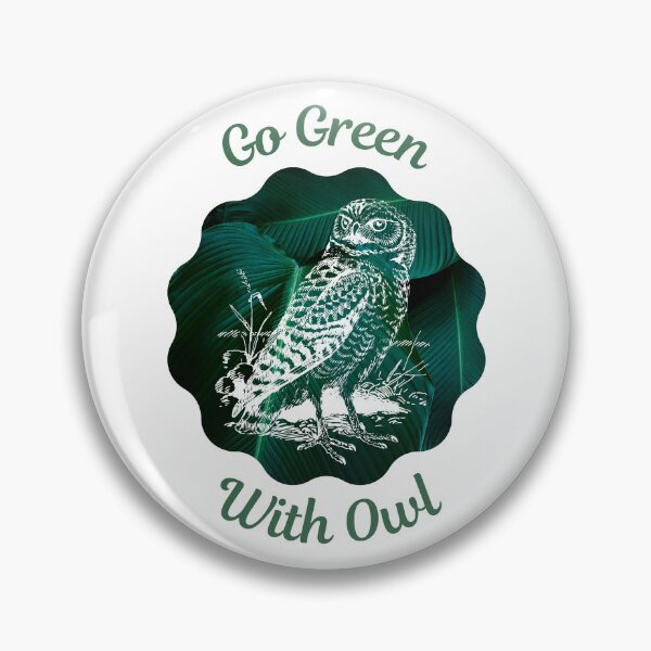 Item preview, Go Green With Owl designed and sold by kucingmaikan.