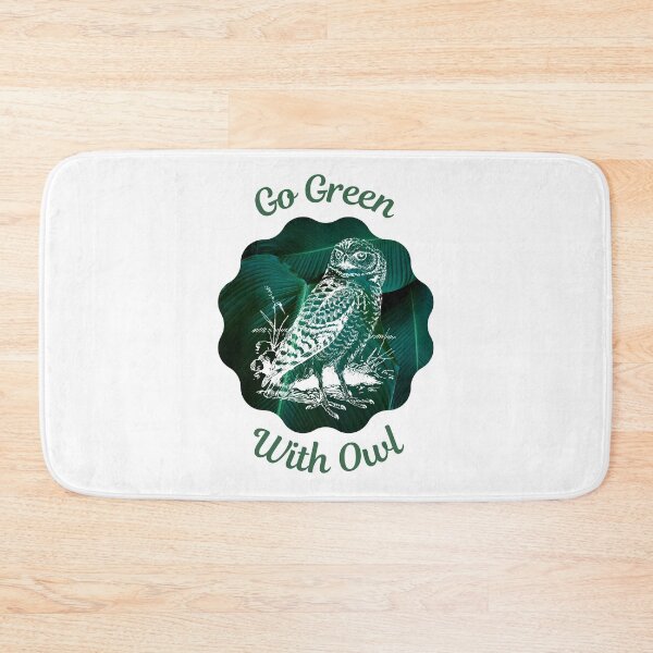 Item preview, Go Green With Owl designed and sold by kucingmaikan.