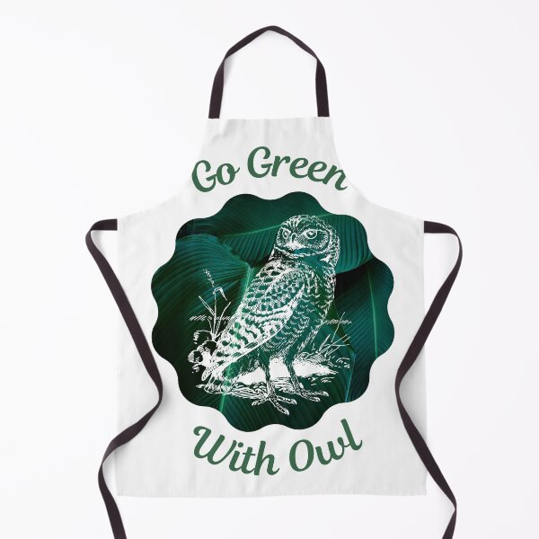 Item preview, Go Green With Owl designed and sold by kucingmaikan.