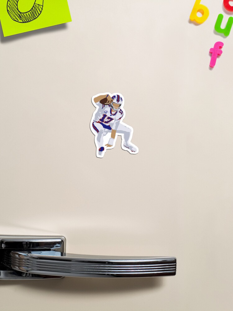 Josh Allen Leap (Large) Sticker for Sale by Brianr123