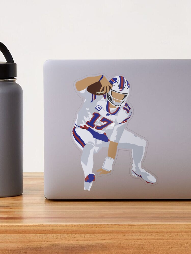 buffalobills Josh Allen Riding a #Buffalo Art turned sticker available  ZubaZone 716 #joshallen 