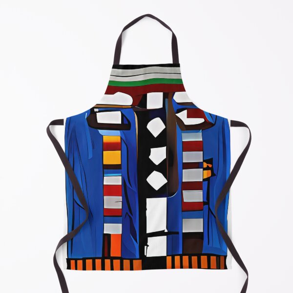 Item preview, House in Ndebele Art designed and sold by ReachForArt.