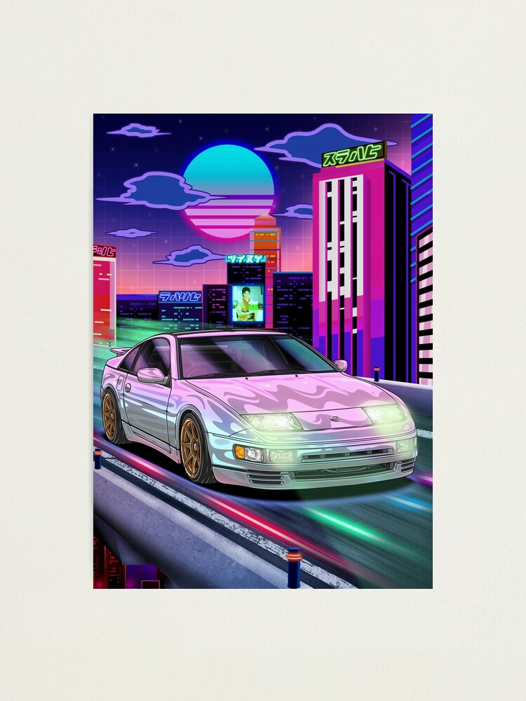 Synthwave Nissan 300ZX FairladyZ