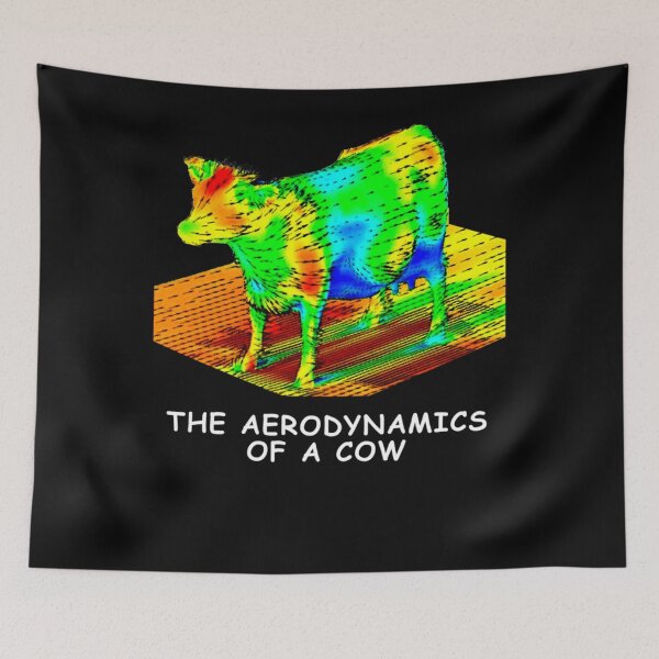Item preview, The Aerodynamics of a Cow Essential designed and sold by ConradoHernande.