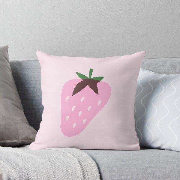 Item preview, minimalistic strawberry designed and sold by thebluebarn.
