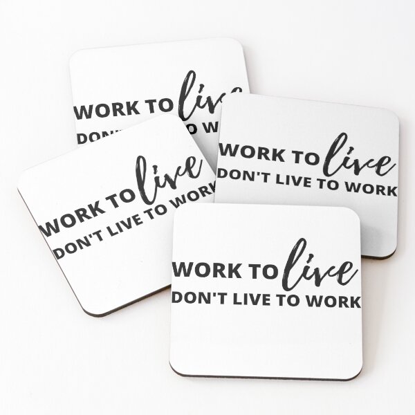 Item preview, Work To Live Entrepreneur Design designed and sold by elifrey.