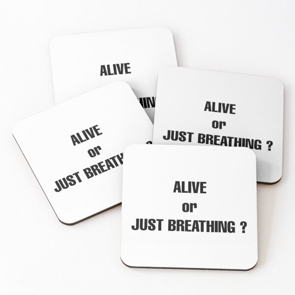 Item preview, Alive or Just Breathing     designed and sold by TidehunterS.