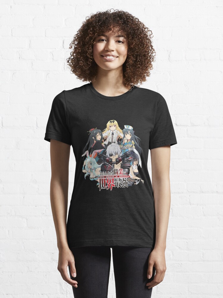 Japanese Anime Arifureta Shokugyou De Sekai Saikyou Unisex T-Shirt