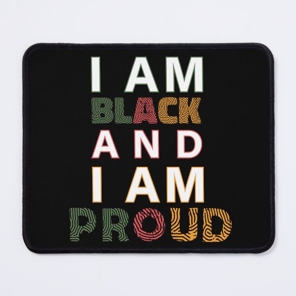 Item preview,  Celebrating Black history month i am black and i am proud designed and sold by onzpacesdesign.