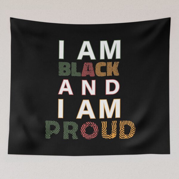 Item preview,  Celebrating Black history month i am black and i am proud designed and sold by onzpacesdesign.