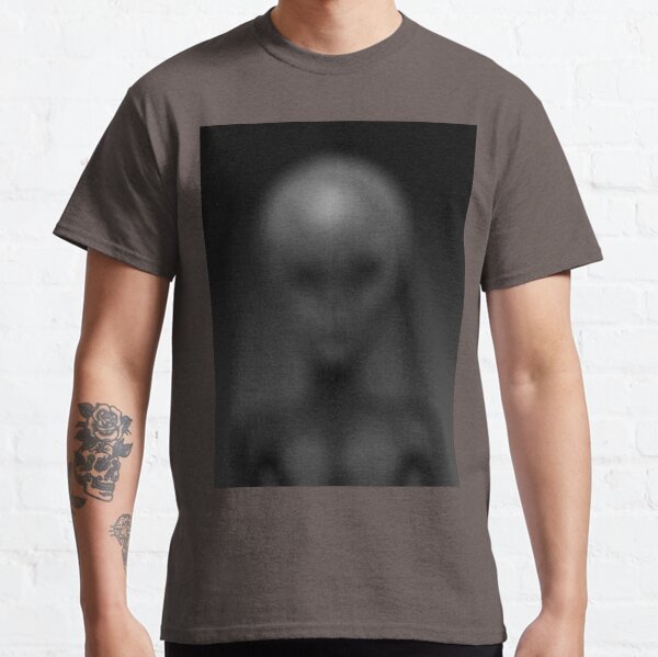 Wake Up Gray Alien Classic T-Shirt