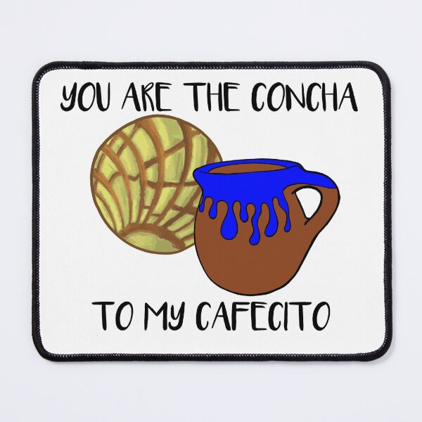 Item preview, You Are The Concha To My Cafecito Yellow Pan Dulce designed and sold by that5280lady.