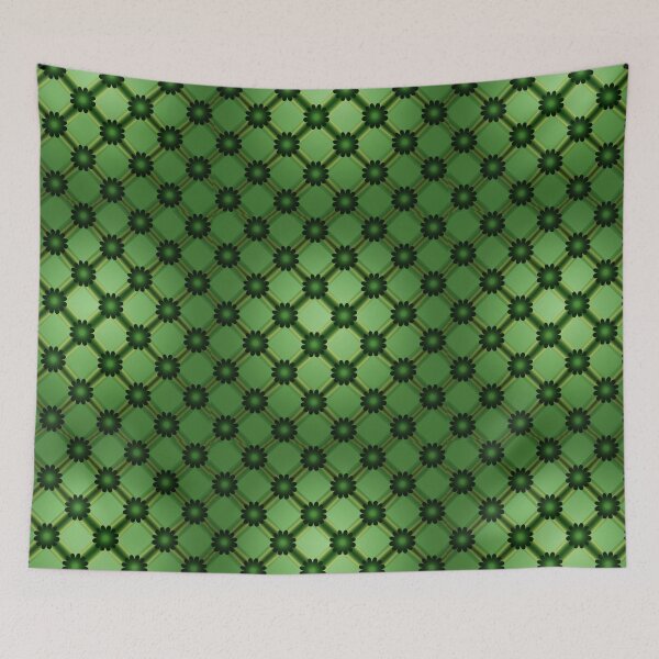 Item preview, GAMMA Green Diagonal Trellis; Geometric designed and sold by ZENDYtechSTYLE.