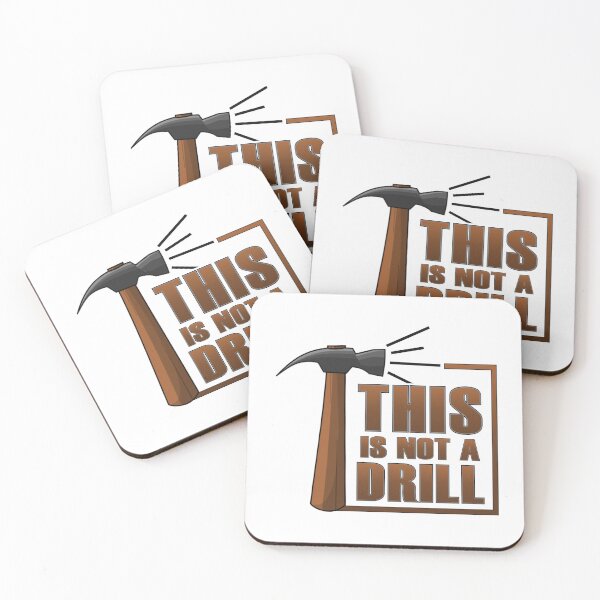 Item preview, This is Not a Drill  designed and sold by Catarinaegberta.