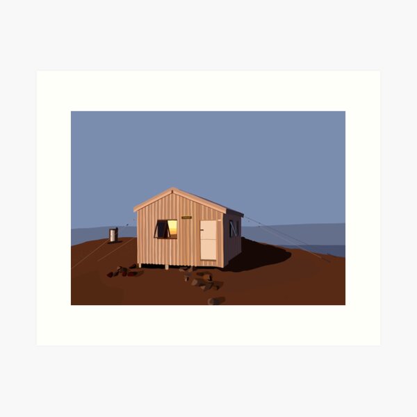 Item preview, Syme Hut at Sunrise, Mount Taranaki designed and sold by tuicreative.