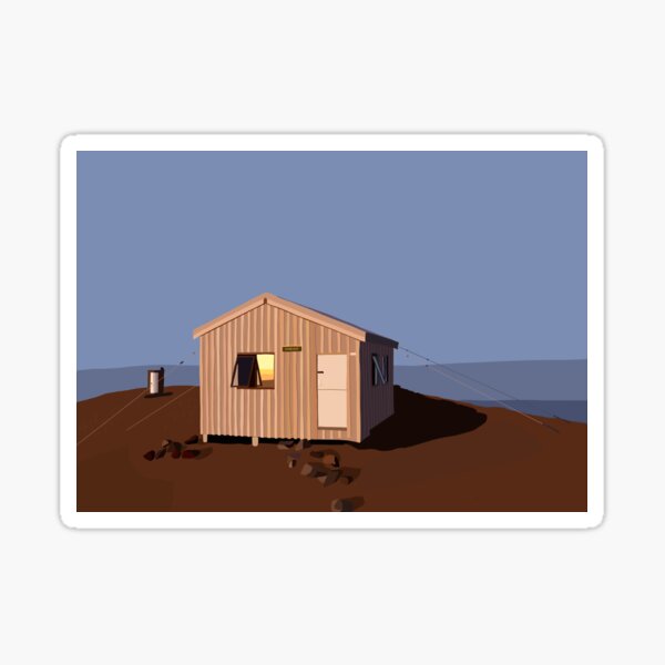 Item preview, Syme Hut at Sunrise, Mount Taranaki designed and sold by tuicreative.