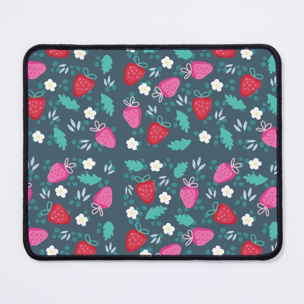 Item preview, Cute Strawberry seamless pattern designed and sold by MobertsonArt.