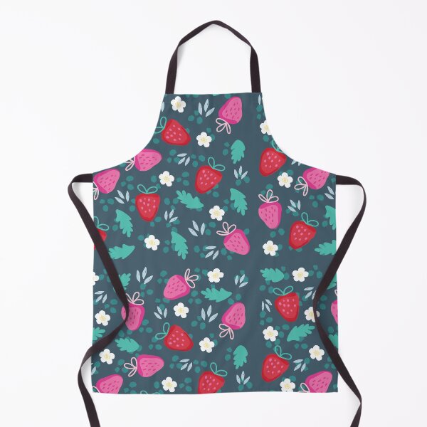 Item preview, Cute Strawberry seamless pattern designed and sold by MobertsonArt.