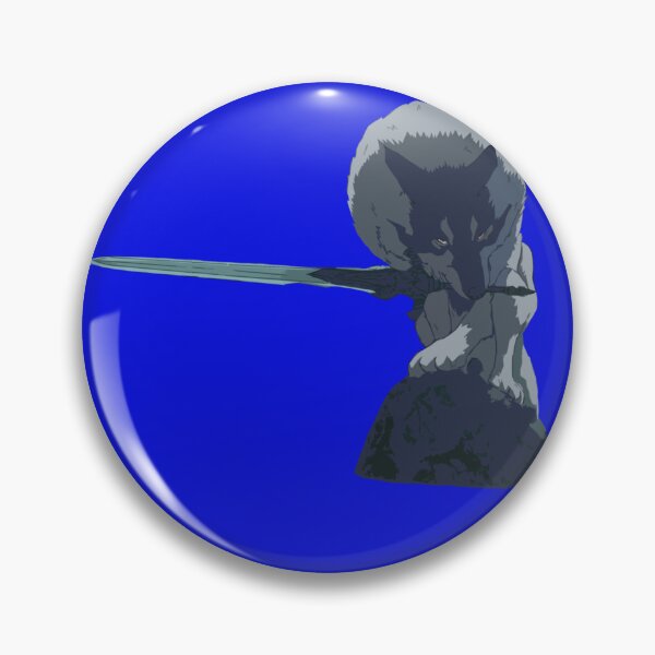 Item preview, The Great Grey Wolf  Sticker designed and sold by AitorMiranda.