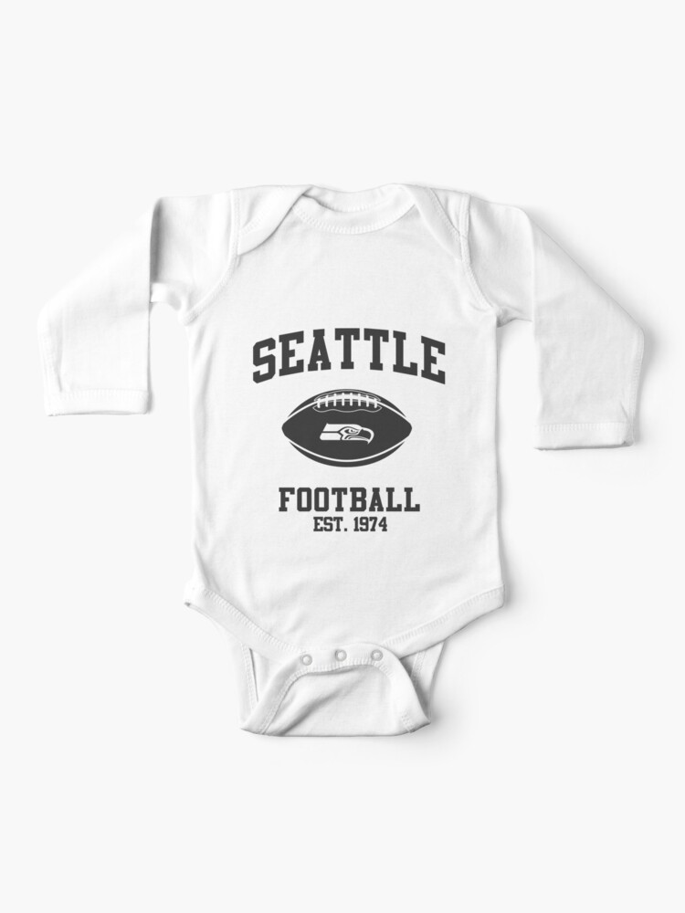 D.K. Metcalf Baby Clothes  Seattle Football Kids Baby Onesie