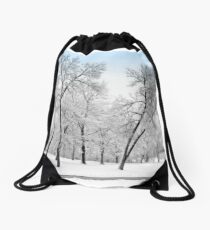First Snow Drawstring Bag