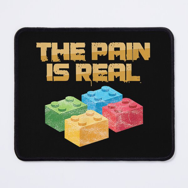 Item preview, Funny Building Blocks Bricks Builder Pain Is Real designed and sold by Contakie81.