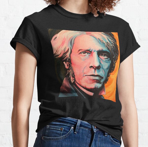 "Magnetic Moment" Portrait of Michael Faraday Classic T-Shirt