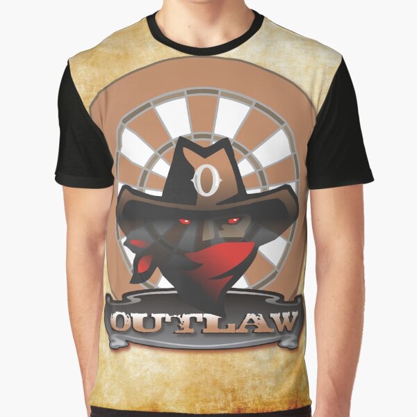 Outlaw Darts Shirt Graphic T-Shirt