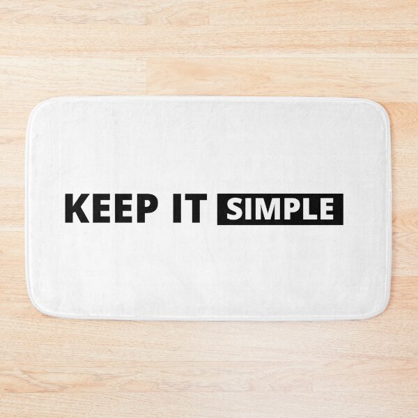 Item preview, Keep It Simple designed and sold by elifrey.