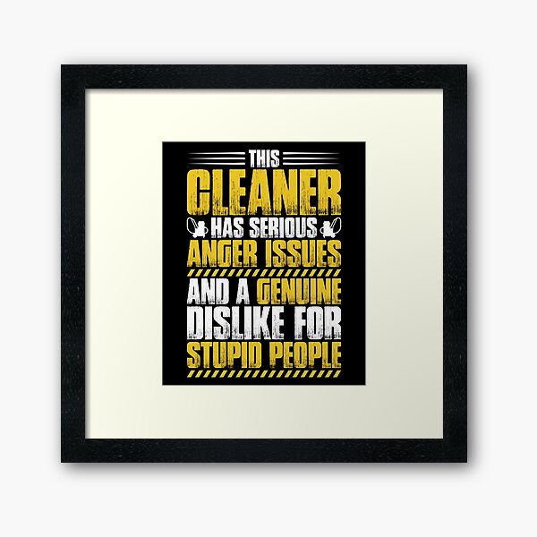 Item preview, Cleaner Cleaning Operative Building Cleaner designed and sold by Krautshirts.