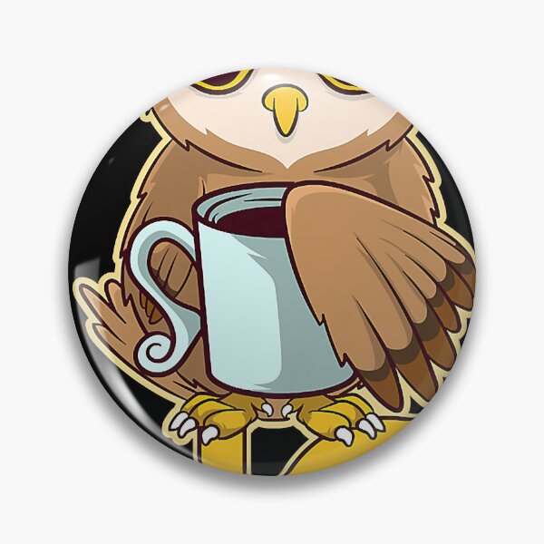 Item preview, No Rejection Owl Nocturnal Caffeine Coffee Cafe Otaku Comic  designed and sold by rustimim.
