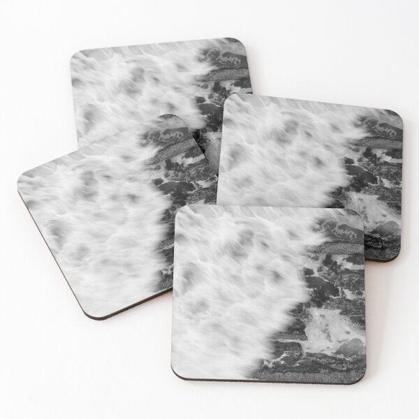 Item preview, Water breaking onto rocks  designed and sold by jemmurphy23.