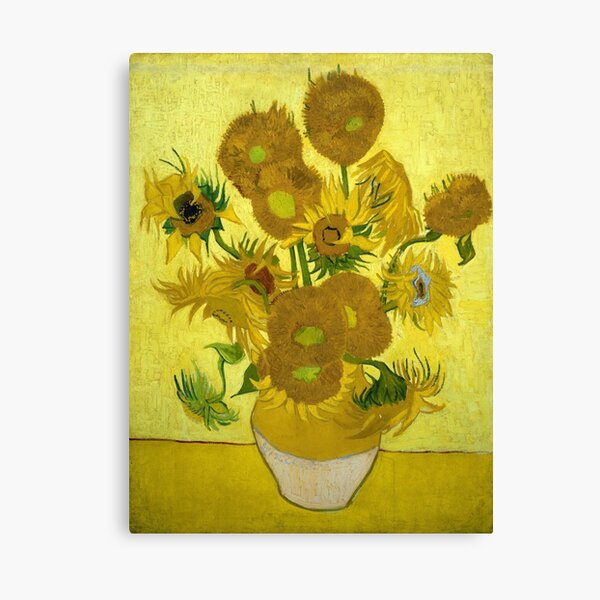 Vincent Van Gogh - Sunflowers 1889 Canvas Print
