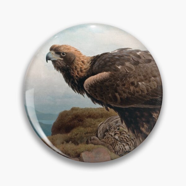 Item preview, Golden Eagle at Cliff's Edge by Ferdinand von Wright designed and sold by TheCurators.