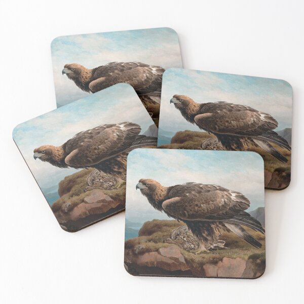 Item preview, Golden Eagle at Cliff's Edge by Ferdinand von Wright designed and sold by TheCurators.